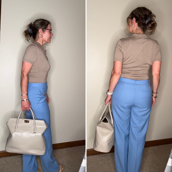 The Row Carryall 14 in Ecru leather - Picture 4 of 17